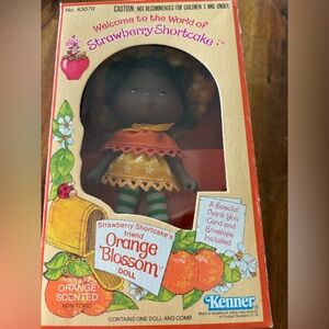 Strawberry Shortcake Orange Blossom Doll, NIB, first edition 1979-1980